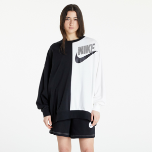 Dámská mikina Nike NSW Over-Oversized Fleece Dance Sweatshirt Black/ White