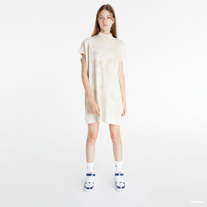 Šaty Nike W Washed Jersey Dress Sanddrift/ White