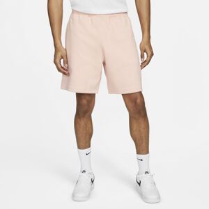 Teplákové kraťasy Nike Solo Swoosh Fleece Shorts Pink