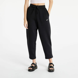 Tepláky Nike Sportswear Collection Essentials W Fleece Curve Pants Black/ White