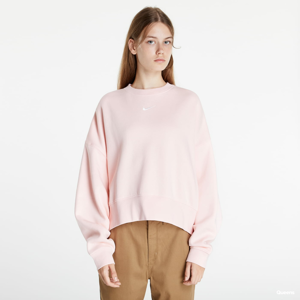 Dámská mikina Nike Sportswear Collection Essentials Women's Oversized Fleece Crew Sweatshirt Pink