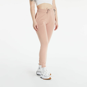 Tepláky Nike Sportswear Essential Women's Fleece Pants Rose Whisper/ White