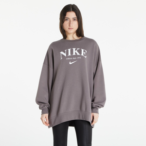 Dámská mikina Nike Sportswear Essentials Oversized Fleece Sweatshirt šedivé