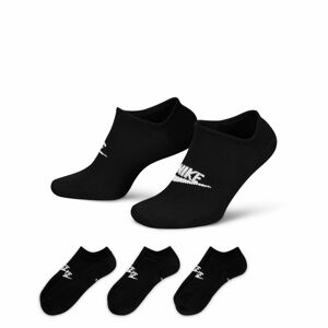 Ponožky Nike Sportswear No-Show Socks 3-Pack Black/ White