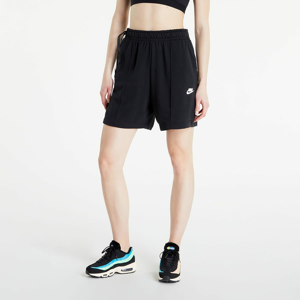 Teplákové šortky Nike Sportswear French Terry Fleece High-Rise Shorts Black