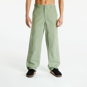 Kalhoty Nike Sportswear Men's Double-Panel Pants Oil Green/ White