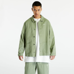 Podzimní bunda Nike Sportswear Men's Unlined Chore Coat Oil Green/ White