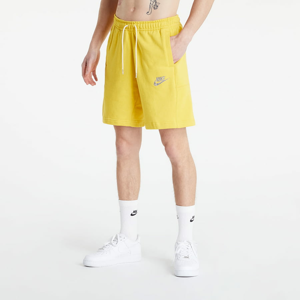 Teplákové kraťasy Nike Sportswear Revival Fleece Shorts C Vivid Sulfur/ White