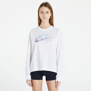 Dámské tričko s dlouhým rukávem Nike Sportswear Women's Long-Sleeve T-Shirt White