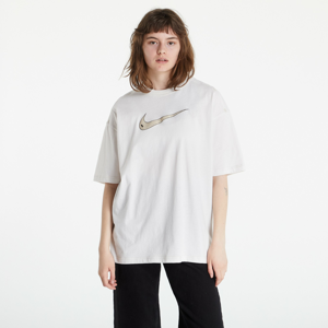 Dámské tričko Nike Swoosh W Oversized T-Shirt Creamy