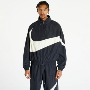 Pánská jarní bunda Nike Swoosh Woven Jacket Black/ Coconut Milk/ Black