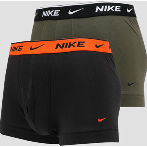 Nike Trunk 2Pack olivové / černé / oranžové