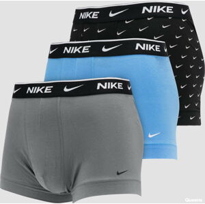 Nike Trunk 3Pack C/O černé / šedé / modré