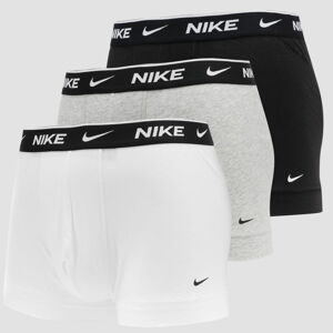 Nike Trunk 3Pack C/O bílé / melange šedé / černé