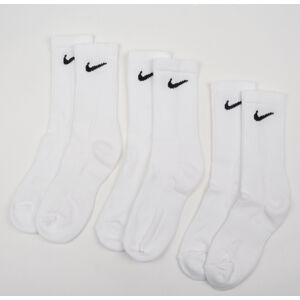 Ponožky Nike Everyday Cushioned Training Crew Socks 3-Pack White/ Black