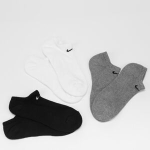 Ponožky Nike U NK Everyday Cush NS 3 Pack černé / melange šedé / bílé