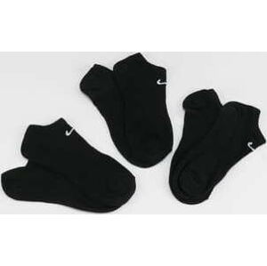 Ponožky Nike Everyday Lightweight Training No-Show Socks 3-Pack Black/ White