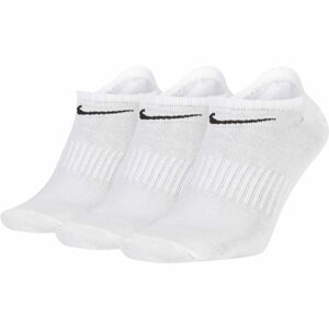 Ponožky Nike Nike Everyday Lightweight Training No-Show Socks 3-Pack White/ Black