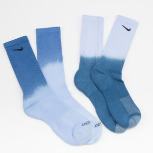 Ponožky Nike Everyday Plus Cushioned Crew Socks 2-Pack Modré