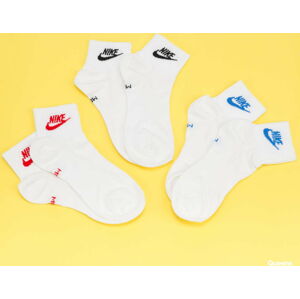 Ponožky Nike Everyday Essential Ankle Socks 3-Pack Bílé