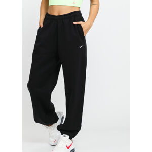 Dámské kalhoty Nike Solo Swoosh Women's Fleece Pants Black/ White