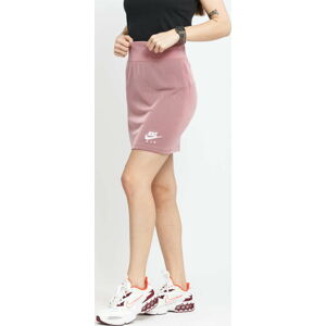 Sukně Nike W NSW Air Skirt Rib vínová / růžová