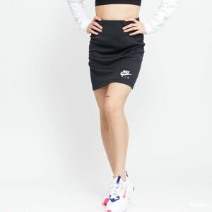 Sukně Nike W NSW Air Skirt Rib černá / tmavě šedá