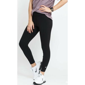 Legíny Nike NSW Essential Women's 7/8 Mid-Rise Leggings Black/ White