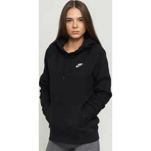 Dámská mikina Nike Women's Fleece Pullover Hoodie Black/ White