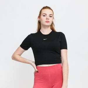 Dámské tričko Nike Nike NSW Essential Women's Crop Top Black/ White
