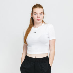 Dámské tričko Nike W NSW Essential Tee Slim Crop bílé