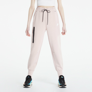 Tepláky Nike W NSW Tech Fleece Essential HR Pant světle růžové