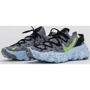 Nike W Space Hippie 04 grey / volt - black - dk smoke grey