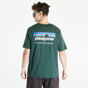 Tričko s krátkým rukávem Patagonia M's P-6 Mission Organic T-Shirt Pinyon Green