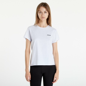 Dámské tričko Patagonia W´S P-6 Logo Responsibili T-Shirt White