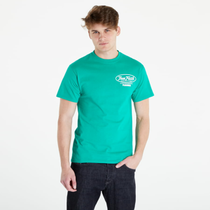 Tričko s krátkým rukávem PLEASURES Faith T-shirt Tyrkysové