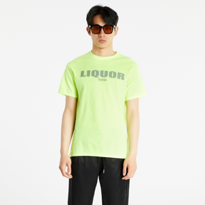 Tričko s krátkým rukávem PLEASURES Liquor T-shirt zelené