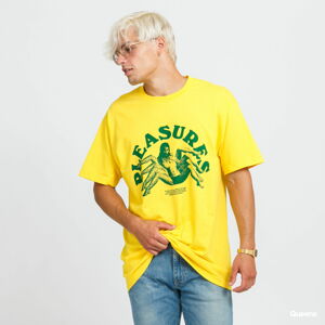 Tričko s krátkým rukávem PLEASURES Logic Tee žluté
