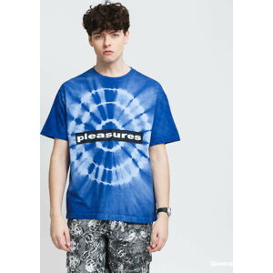 Tričko s krátkým rukávem PLEASURES Surrealism Tye Dye Tee modré / světle modré