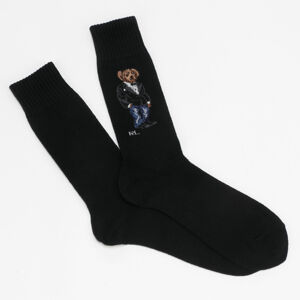 Ponožky Polo Ralph Lauren Bear Crew Socks černé