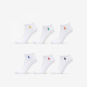 Ponožky Polo Ralph Lauren 6-Pack bílé