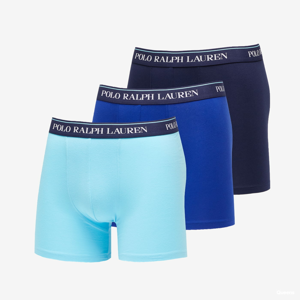 Polo Ralph Lauren Stretch Cotton Boxer 3-Pack modré
