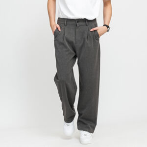 Kalhoty PREACH Tailored Pants melange tmavě šedé