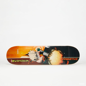 Skateboard Primitive Katsuki Bakugo oranžový