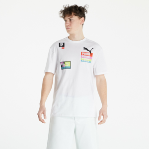 Pánské tričko Puma Brand Love Multipl Tee bílé