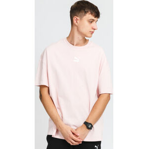 Tričko s krátkým rukávem Puma Classics Boxy Tee světle růžové