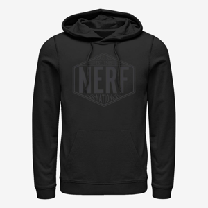 Queens Hasbro Vault Nerf - Nerf Nation Badge Unisex Hoodie Black