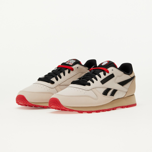 Reebok Classic Leather Unisex moon white/ pebble/ vector red