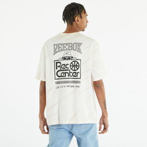 Tričko s krátkým rukávem Reebok Classics Block Party T-Shirt Chalk