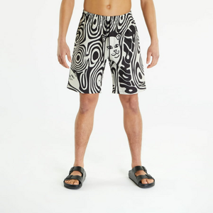 Pánské koupací šortky RIPNDIP Hypnotic Swim Shorts Black/ Cream